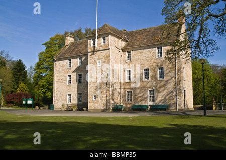 dh Pittencrieff Park DUNFERMLINE FIFE Old House museum Pittencrieff park gardens scotland o Stock Photo