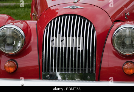 morgan classic sports car england Stock Photo