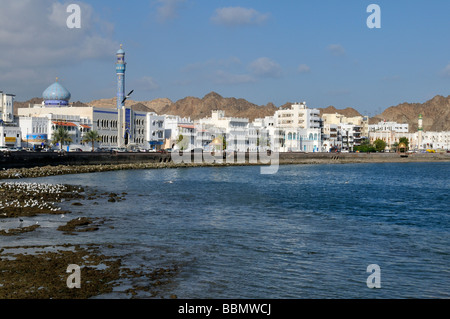 Corniche of Mutrah, Muscat, Sultanate of Oman, Arabia, Middle East Stock Photo