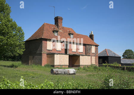 Old and dilapidated house Stock Photo