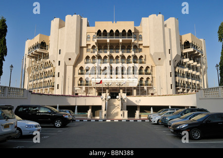 Five star hotel Al Bustan Palace, Muscat, Sultanate of Oman, Arabia, Middle East Stock Photo