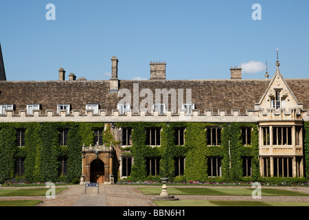 facade of trinity college masters lodge founded in 1546 trinity street cambridge uk Stock Photo