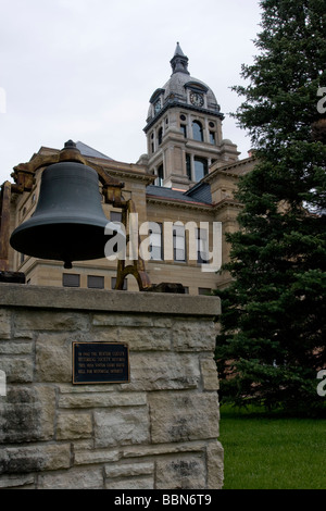 Benton County Courthouse, Vinton, Iowa, USA Stock Photo