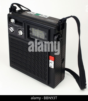 broadcast, radio, radio sets, portable radio Stern-Garant 2130 (R 2130), made by VEB Stern-Radio Berlin, GDR, 1977, Stock Photo