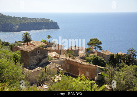 Village view, Lluc-Alcari, Deia Municipality, Mallorca, Balearic Islands, Spain Stock Photo