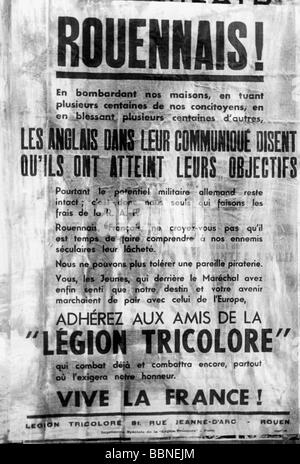 SECOND WORLD WAR FRANCE. Vichy & Nazi-occupied France. Armistice 1943 ...