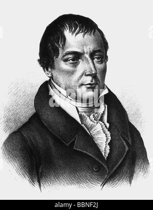 Buch, Christian Leopold von, 26. 4.1774 - 4.3.1853, German scientist (geologist), portrait, contemporary engraving, ,