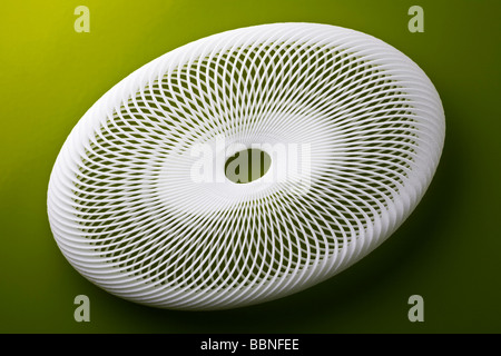 A designer sculpture created by the photographer. Sculpture design créée par le photographe. Stock Photo