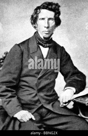 Woehler, Friedrich, 31.7.1800 - 23.9.1882, German chemist, half length, photo, circa 1860, Stock Photo
