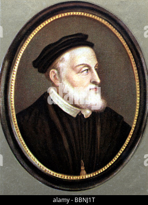 Charles V, 24.2.1500 - 21.9.1558, Holy Roman Emperor 26.10.1530 - 12.9.1556, portrait, side view, colour print after miniature, after Titian,