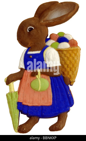 kitsch, easter bunny, Germany, circa 1927, Stock Photo