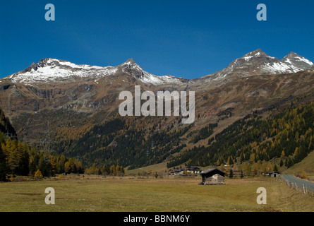 geography / travel, Austria, Tyrol, Gschloesstal, Hohe Tauern, Additional-Rights-Clearance-Info-Not-Available Stock Photo