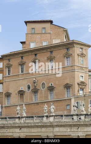 geography / travel, Italy, Rome, Vatican Palace, exterior view, Additional-Rights-Clearance-Info-Not-Available Stock Photo