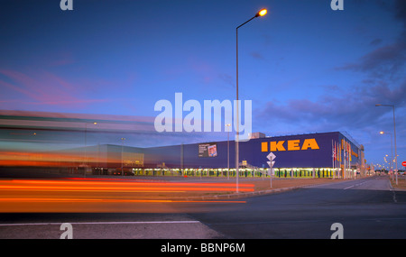 MEGA IKEA shopping center St Petersburg Russia, Parnas Stock Photo