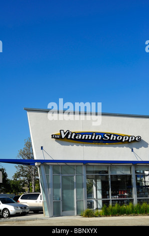 The Vitamin Shoppe store, Long Beach CA Stock Photo