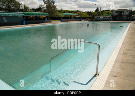 The Hot Pools at Miranda, New Zealand Stock Photo