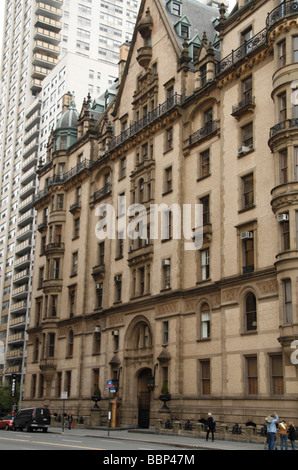 The Dakota Building (West 72nd St elevation), New York, where John Lennon was murdered in 1980. Stock Photo