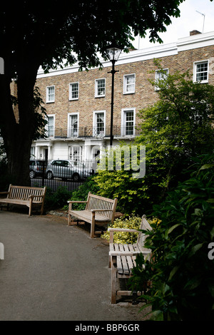 Canonbury Square, Canonbury, London, UK Stock Photo