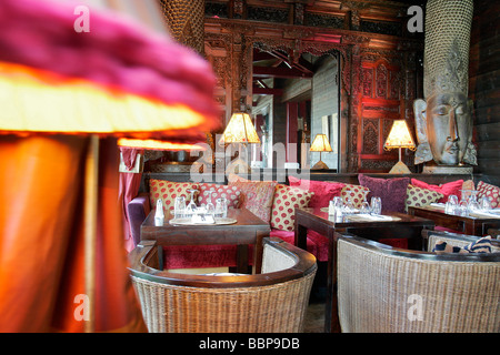 RESTAURANT 'LES 3 MAGES', DEAUVILLE, CALVADOS (14), NORMANDY, FRANCE Stock Photo