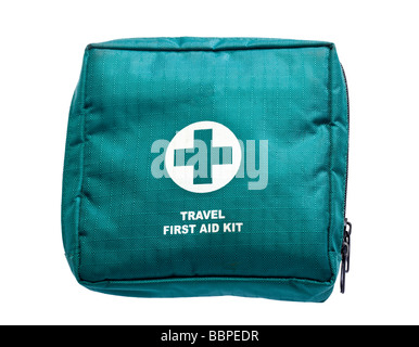 First aid kit, medical bag Stock Photo