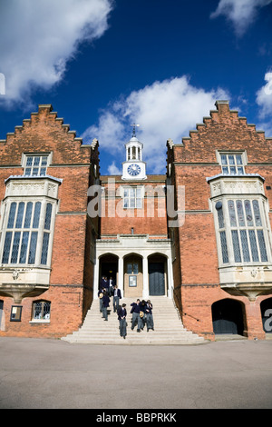 UK, England, Middlesex, Harrow-on-the-Hill, Harrow School, The Old School Building Stock Photo