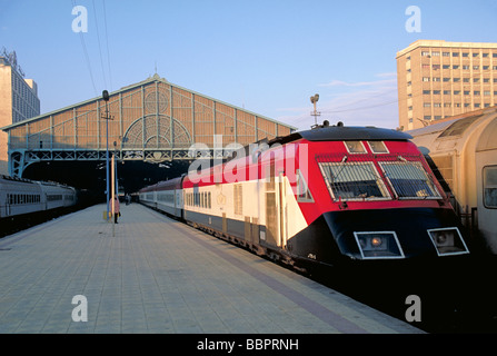 Platform at Alexandria Train Station Egypt Stock Photo Alamy