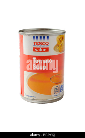 Tesco everyday value soup hi-res stock photography and