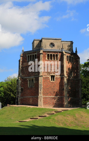 The Red Mount Chapel in The Walks at King's Lynn in Norfolk. Stock Photo