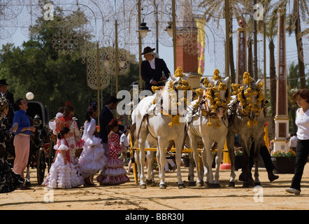 Jerez de La Frontera Horse fair Andalucia Spain Stock Photo