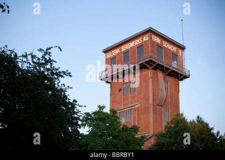 Hammer head shaft tower Erin mine, shaft 3, Castrop-Rauxel, North Rhine-Westphalia, Germany, Europe Stock Photo