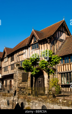 Lord Leycester Hospital , Warwick, Warwickshire, UK. Stock Photo