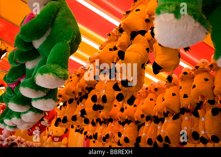 A teddy bear displayed at the theme park in Genting Stock Photo