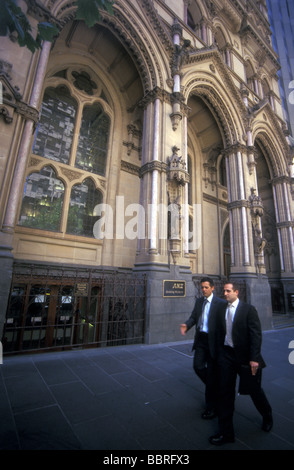 anz bank museum collins street melbourne victoria australia Stock Photo