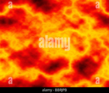 Fiery smoke Stock Photo