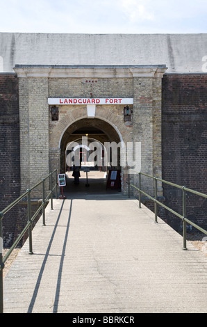 Landguard Fort Felixstowe Suffolk England Stock Photo