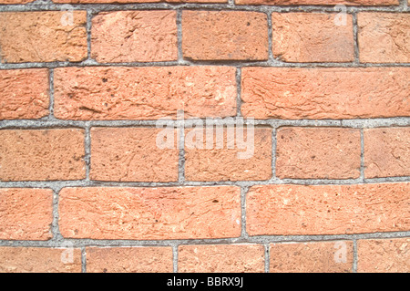 Red brick wall Pattern suitable for backgrounds Stock Photo