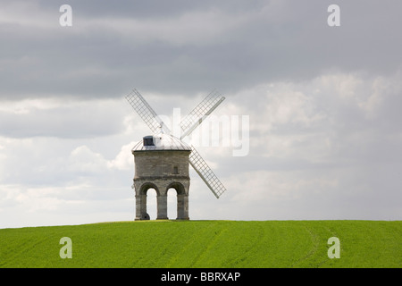 Chesterton windmill, Warwickshire, England. A unique design of mill built in 1632 from a design attributed to Inigo Jones. Stock Photo