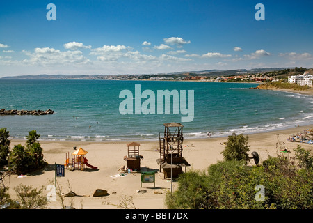 El Cristo Beach in Estepona Malaga Sun Coast Andalusia Spain Stock Photo