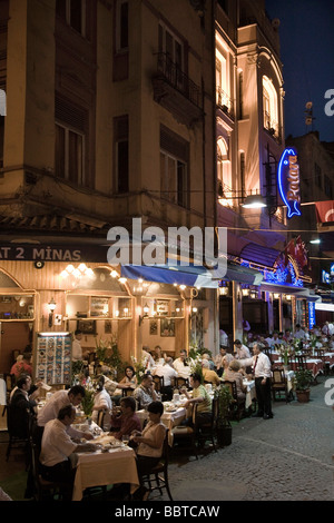 Restaurants At Kumkapi Istanbul Turkey Stock Photo: 27790168 - Alamy