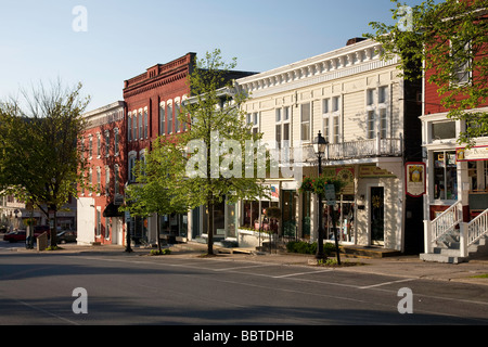 Main Street, Cooperstown, NY Stock Photo