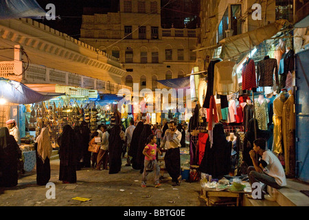 Market, Al Mukalla, Yemen, Middle East Stock Photo