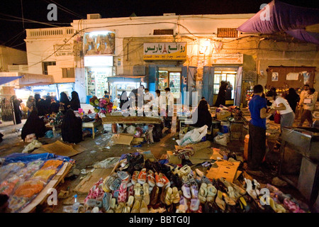 Market, Al Mukalla, Yemen, Middle East Stock Photo