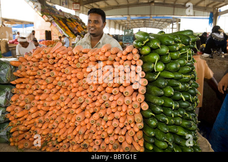 Fruit market, Al Mukalla, Yemen, Middle East Stock Photo