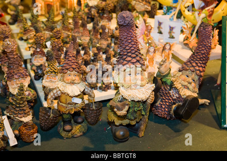 Native Village Flover Christmas Market, Bussolengo, Veneto, Italy Stock Photo