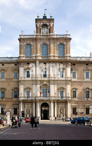 Palazzo ducale, accademia militare, Modena, Emilia Romagna, Italy Stock Photo