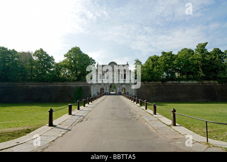 Gate And Bridge To Parco Della Cittadella, Parma, Emilia Romagna, Italy ...