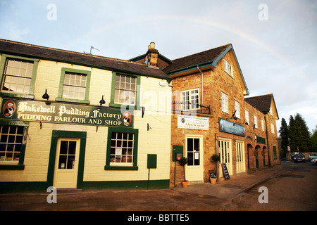 Bakewell pudding shop, pudding shop front Stock Photo