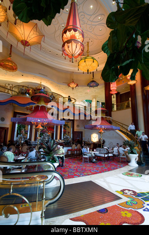 Interior Parasol Bar at the Wynn Hotel and Casino in Las Vegas Nevada Stock Photo