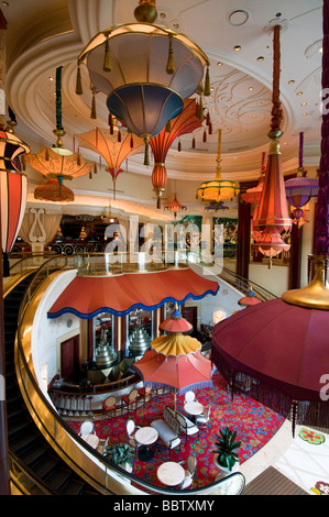 Interior Parasol Bar at the Wynn Hotel and Casino in Las Vegas Nevada Stock Photo