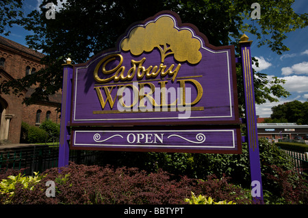 Entrance to Cadbury World Bournville Birmingham West Midlands England UK Stock Photo